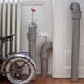 Industrial Pipes That Are Actually Concrete Flower Vases
