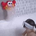 Crab Bubble Machine Bath Toy