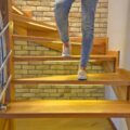 These Smart Stair Lights Turn On When You Walk On Them