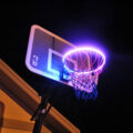 Hoop Light: LED Lit Basketball Rim Attachment Helps You Shoot Hoops At Night