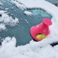 This Ingenious Cone-Shaped Ice Scraper Makes Windshield Scraping Much Easier
