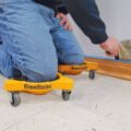 These Knee Pads With Wheels Are a Genius Way To Install Flooring Or Clean Your Home