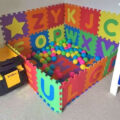 These Interlocking Letter Play Mats Let You Build Your Own Ball Pit