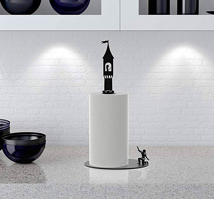 Every Disney Lover Probably Needs This Princess In The Tower Paper Towel Holder