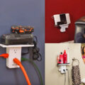 Socket Shelf: Wall-Mounted 8-Port Surge Protector With Built-In Shelf