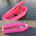 There's Now a Coffin Pool Float Helps You Lounge Yourself To Death