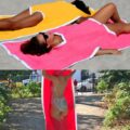 Towelkini Lets You Wear Your Towel To The Beach