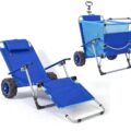 This 2-in-1 Beach Lounger Doubles as a Wagon For Easy Beach Trips