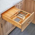 This Genius Knife Drawer Locks Your Knives and Stores Cutting Boards