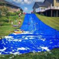 This DIY Kit On Amazon Lets You Build Your Own Giant Backyard Waterslide