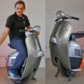 Self-Balancing Mono-Wheel Scooter Made To Look Like a Vespa