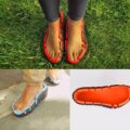 These 'Link' Shoes Hug The Sides Of Your Feet and Have No Tops