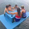 There's Now a Floating Picnic Table You Can Use in a Lake or a Pool