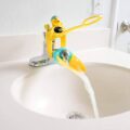 The Aqueduck Faucet Handle Extender Helps Kids Reach The Faucet