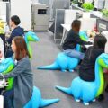 These Quirky Dinosaur Shaped Office Chairs Are The New Exercise Ball Replacement