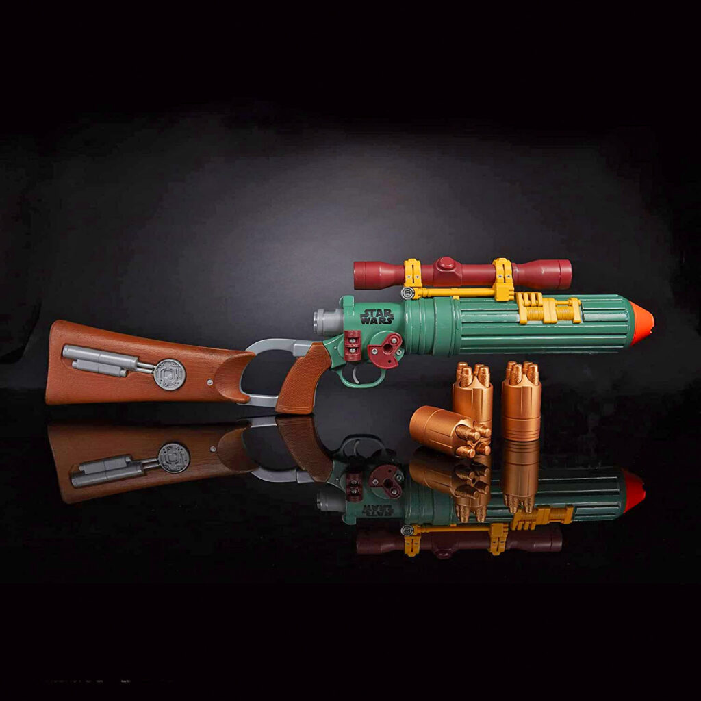 This Boba Fett Nerf Dart Blaster Comes With a Scope and Has Awesome Sound Effects