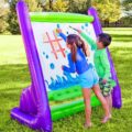 This Giant Inflatable Easel Lets Your Kids Paint Outdoors, With Super Easy Cleanup