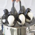 Egguins Are Little Penguins That Cook, Store, and Serve Hard Boiled Eggs