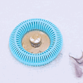 The Tub Ring Wraps Around Your Drain To Instantly Catch Every Hair