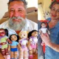 This Grandfather Creates Dolls With Vitiligo To Help Children Feel Better About Their Skin Condition