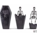 This Coffin Candle Melts To Reveal a Skeleton Inside