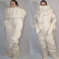 This Giant Knitted Adult Onesie Is Perfect For People Who Are Always Cold