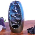 Incredible Multi-level Waterfall Dropping Smoke Incense Burner