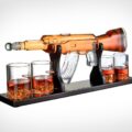 This Incredible Glass Ak-47 Rifle Decanter Is a Must-Have For Gun Nuts