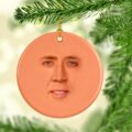 When all Else Fails, this Nicolas Cage Face Christmas Ornament Will Make a Great Backup Gift Idea