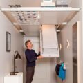 This Genius Storage Solution Lets You Store Stuff Right Up Against Your Ceiling