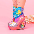 You Can Now Get Little Mermaid Boots With Snow Globe Heels Featuring Ariel and Ursula Figurines Inside