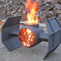 These Incredible Star Wars Tie Fighter Fire Pits Deserve a Spot In Every Geeks Backyard