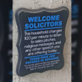 This Welcome Solicitors Sign Should Be On Every House That Hates Door-to-Door Sales People