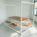 These Swing Tables Let You Swing While You Eat or Have a Meeting