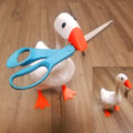 This Magnetic Goose Is Here To Give You a Hand Around The House