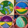 This Artist Creates Incredible Mini Embroidery Pieces That Look Like Landscape Paintings