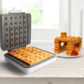 This Building Block Waffle Maker Lets You Play With Your Breakfast Like They're Legos