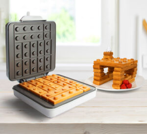 This Building Block Waffle Maker Lets You Play With Your Breakfast Like They're Legos