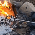 The Gyroaster Turns Your Marshmallow on 2-Axis Rotation For Perfectly Toasted Mallows