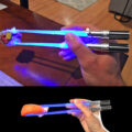 These Light-Up Lightsaber Chopsticks Are The Only Proper Way For Star Wars Geeks To Eat Sushi