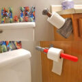 Thor's Hammer and Lightsaber Mounted Toilet Paper Holders Are The Perfect Addition To Any Geeks Bathroom