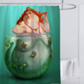 The Big Mermaid Shower Curtain