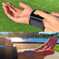 This Wearable Hand Sanitizer Dispenser Pumps Disinfectant Into Your Palm With The Push of a Button