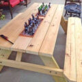 People Are Now Adding Drink Cooler Troughs To Their Picnic Tables, And We Totally Love It