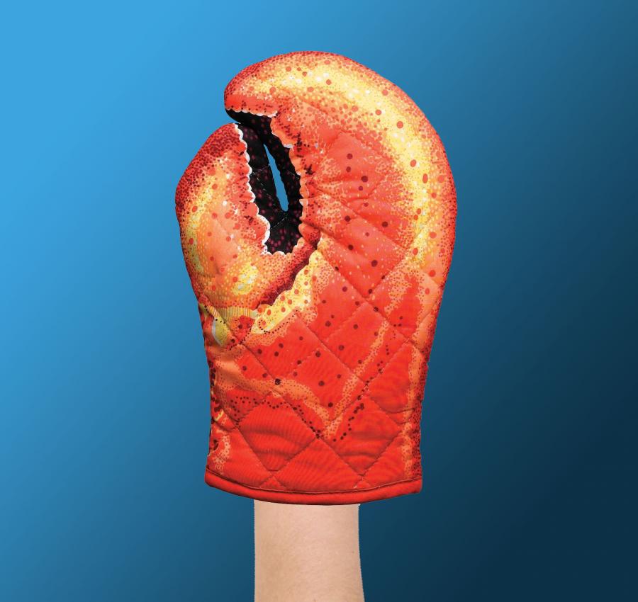 Lobster Claw Oven Mitts