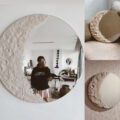 This Beautiful Lunar Mirror Is Made To Look Like a Crescent Moon