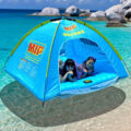 This Inflatable Floating Tent Lets You Relax Under Some Shade While On The Water