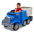 This Electric Semi-Truck Ride-On Toy Lets Your Kid Drive Their Own Big-Rig