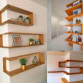 These Around The Corner Shelves Make For a Unique Design Idea