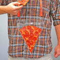 This Pizza Pouch Lanyard Will Ensure You Never Get Greasy Pockets Again